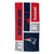 New England Patriots Personalized Colorblock Beach Towel