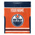 Edmonton Oilers Personalized Jersey Silk Touch Throw Blanket