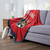 Florida Panthers Personalized Jersey Silk Touch Throw Blanket