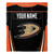 Anaheim Ducks Personalized Jersey Silk Touch Throw Blanket