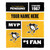 Pittsburgh Penguins Personalized Colorblock Silk Touch Throw Blanket