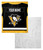 Pittsburgh Penguins Personalized Jersey Silk Touch Sherpa Throw Blanket