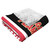 Calgary Flames Personalized Colorblock Sherpa Throw Blanket