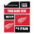 Detroit Red Wings Personalized Colorblock Sherpa Throw Blanket
