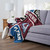 Colorado Avalanche Personalized Colorblock Sherpa Throw Blanket