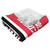 Carolina Hurricanes Personalized Colorblock Sherpa Throw Blanket