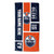 Edmonton Oilers Personalized Colorblock Beach Towel