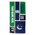 Vancouver Canucks Personalized Colorblock Beach Towel