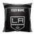 Los Angeles Kings Personalized Jersey Throw Pillow