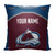 Colorado Avalanche Personalized Jersey Throw Pillow