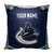 Vancouver Canucks Personalized Jersey Throw Pillow