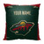 Minnesota Wild Personalized Jersey Throw Pillow
