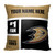 Anaheim Ducks Personalized Colorblock Throw Pillow