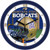 Montana State Bobcats Football Helmet Wall Clock