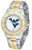 West Virginia Mountaineers Competitor Two-Tone Men's Watch