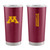 Minnesota Golden Gophers 20 oz. Gameday Stainless Steel Tumbler