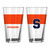 Syracuse Orange 16 oz. Colorblock Pint Glass