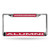 Wisconsin Badgers Chrome Alumni License Plate Frame