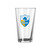 Los Angeles Chargers 16 oz. Retro Pint Glass