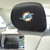 Miami Dolphins Headrest Covers