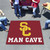 USC Trojans Man Cave Tailgate Mat