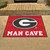 Georgia Bulldogs Man Cave All-Star Rug