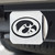 Iowa Hawkeyes Chrome Metal Hitch Cover