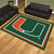 Miami Hurricanes 8 X 10 Area Rug