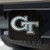 Georgia Tech Yellow Jackets Black Matte Hitch Cover