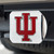 Indiana Hoosiers Chrome Color Hitch Cover