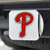 Philadelphia Phillies Chrome Color Hitch Cover