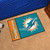 Miami Dolphins Uniform Inspired Starter Rug