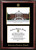 Louisiana Lafayette Ragin' Cajuns Gold Embossed Diploma Frame with Campus Images Lithograph