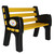 Pittsburgh Steelers Park Bench