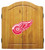 Detroit Red Wings NHL Complete Dart Board Cabinet Set