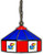 Kansas Jayhawks 14" Glass Pub Lamp