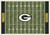 Green Bay Packers 4' x 6' NFL Home Field Area Rug