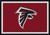 Atlanta Falcons 4' x 6' NFL Team Spirit Area Rug
