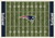 New England Patriots 8' x 11' NFL Home Field Area Rug