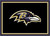 Baltimore Ravens 8' x 11' NFL Team Spirit Area Rug