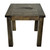 New England Patriots Reclaimed Side Table