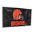 cleveland Browns Glass Wall Art Helmet