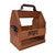 New England Patriots Wood BBQ Caddy