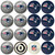 New England Patriots Billiard Balls