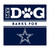 Dallas Cowboys My Dog Barks Navy Wall Art