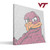 Virginia Tech Hokies 16" x 16" Typo Canvas Print