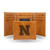 Nebraska Cornhuskers Laser Engraved Brown Trifold Wallet