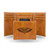 New Orleans Pelicans Laser Engraved Brown Trifold Wallet