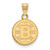 Boston Bruins 10k Yellow Gold Small Pendant