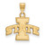 Iowa State Cyclones 10k Yellow Gold Small Pendant